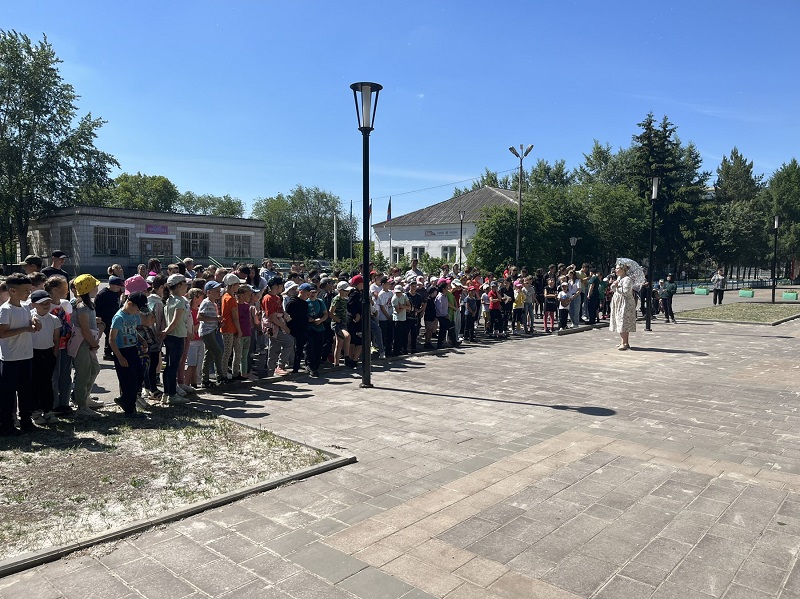 Открытие летнего оздоровительного лагеря «Летоград».
